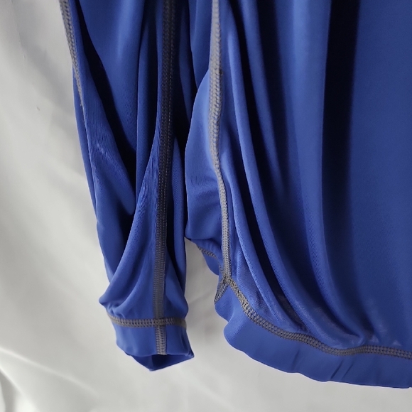Lands' End Activewear Blue Long Sleeve Top XL - Picture 4 of 8